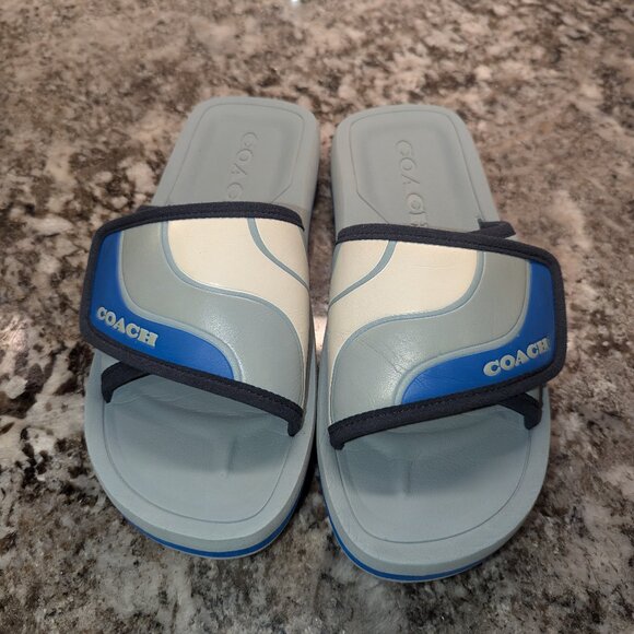 New Coach Mens Eva Sport Sandals SZ 9.5 - Picture 1 of 4